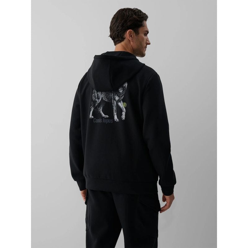 4F Men's regular hooded sweatshirt férfi kapucnis pulóver 4FKAW26TSWSM3182-20S
