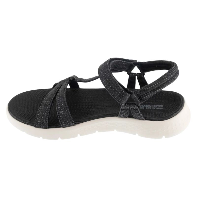 Skechers Go Walk Flex Sandal – Sublime Black fekete utcai cipő 141451-BKW