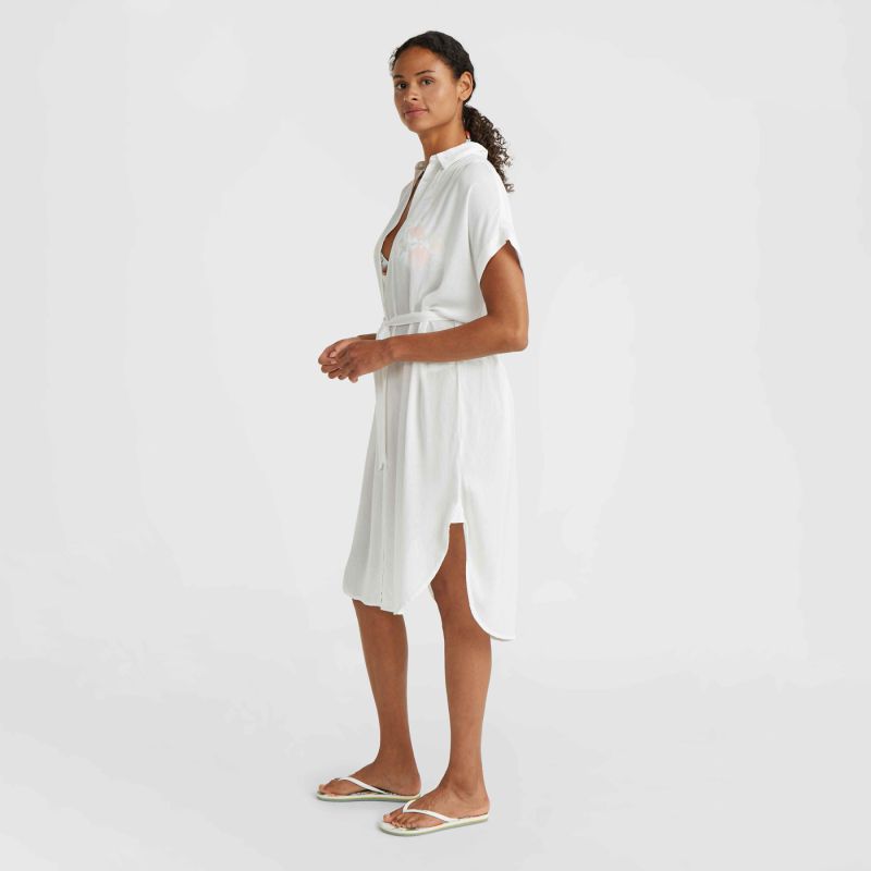 O'Neill Cali Beach Shirt Dress W fehér shirts, dresses