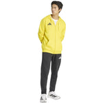 Men's adidas Entrada 26 Full Zip Hoody Yellow KF8964 sárga kapucnis pulóver