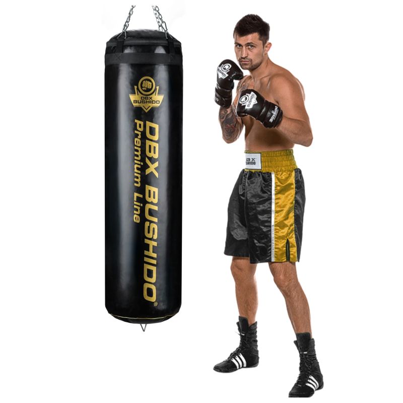 DBX Bushido Punching bag - 140 Premium - 140 cm / 40 kg fekete punching bags