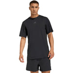 Adidas Men's D4T PrimeLift 3 Stripes T-shirt black fekete póló KE9937