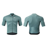 Rockbros 15120014018 ROAD TO SKY men's cycling jersey, short sleeve, L - gray-blue l \ niebieski póló