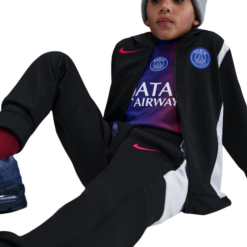 Nike PSG Kids' Tracksuit, Black, fekete szett HM3070010