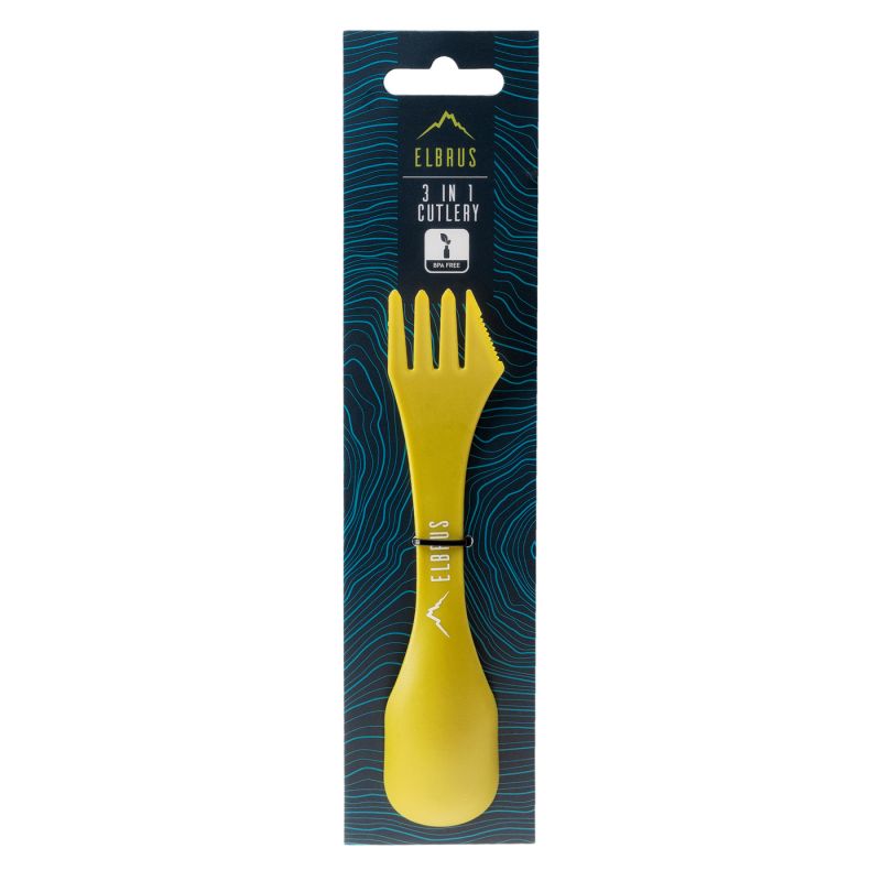Elbrus Carina sárga cutlery