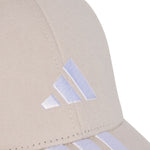 adidas 3-Stripes New Logo Baseball Cap Beige JW6036