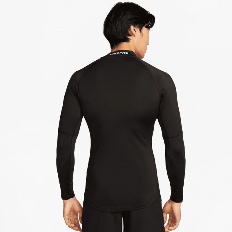 Nike Pro LS T-shirt FB7908-010 fekete hosszú ujjú póló