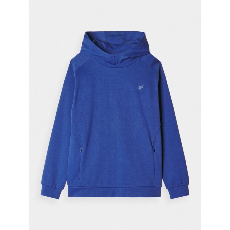 Men's sweatshirt with hood, open, 4F 4FRAW24TSWSM2050-31S kapucnis pulóver