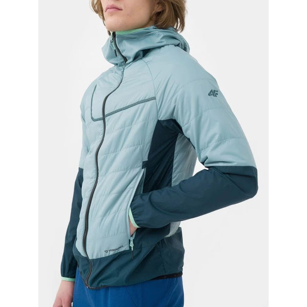 4f Men's trekking jacket with primaloft® black insulation eco filling 4FSS23TDJAM101-34S General