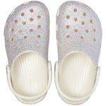 Crocs Classic Glitter Clog Jr 205441 szürke papucs