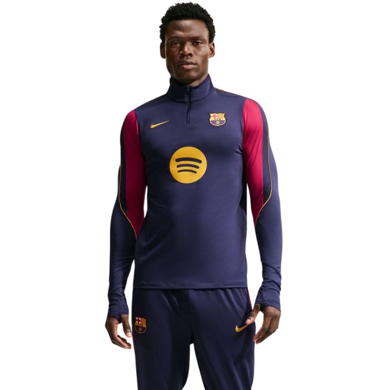 Nike FC Barcelona Strike Men's T-Shirt Navy 401 kék nadrág 161047L