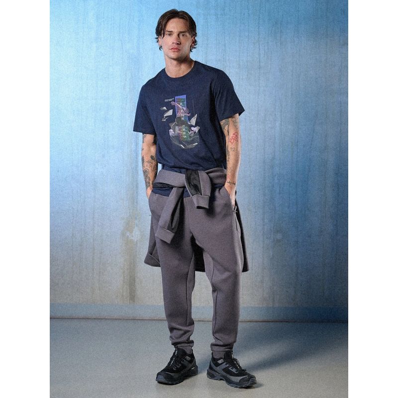 4F Men's regular printed T-shirt póló 4FRSS26TTSHM3659-31S