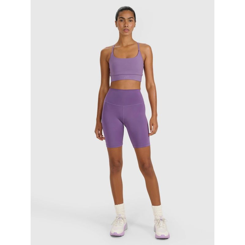 Women's training cycling 4F 4FWAW25TFSTF051-53S leggings