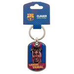 FC Barcelona Lamine Yamal keychain original licensed srebrny kulcstartó BLL7100