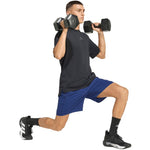 Adidas Men's Workout Essentials Base Woven Navy Blue m 7" short