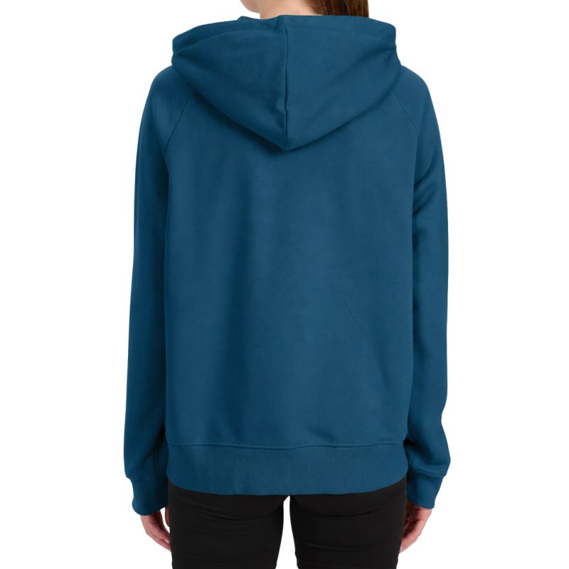 4F Women's sweatshirt F2205 sea 46S zöld kapucnis pulóver 4FWSS26TSWSF220546S