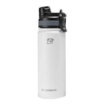Rockbros 35210029005 thermal bicycle bottle for drinks 550 ml - white 550 ml \ biały water bottles, training equipment, tourist equipment