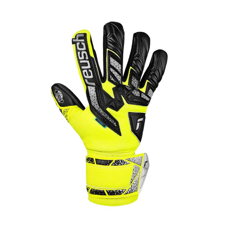Reusch Attrakt Freegel Silver Goalkeeper 5570235 2025 Kesztyű fekete