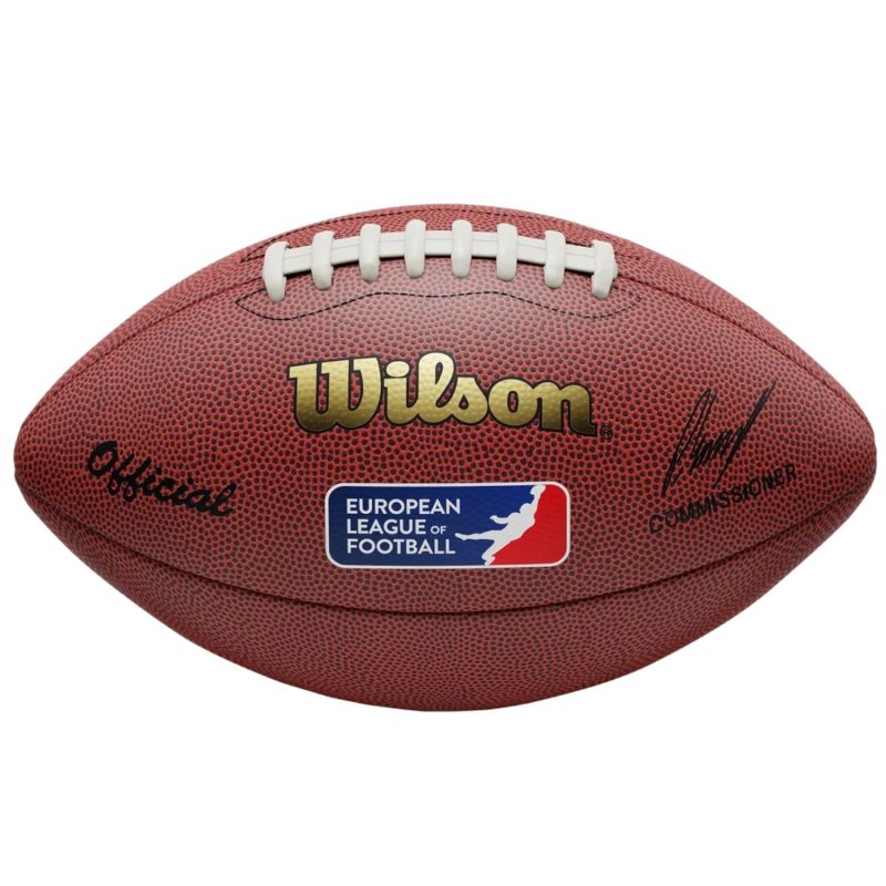 Wilson European League Replica Ball WF4013701XB Brown 9 General