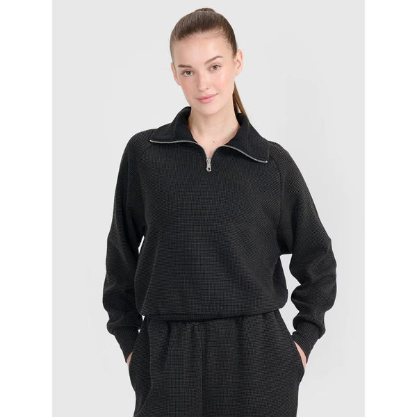 4f Oversized sweatshirt without a hood, unzipped, women's 4FRSS25TSWSF2150-20S General