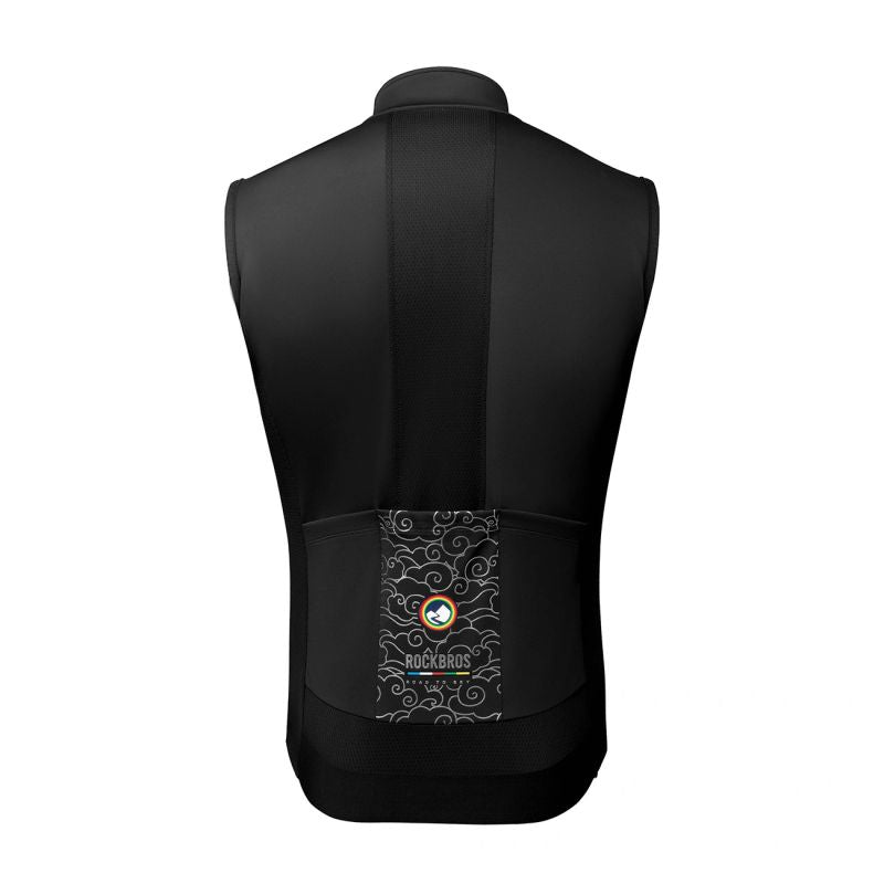 Rockbros ROAD TO SKY insulated windproof vest S - black s \ czarny vests