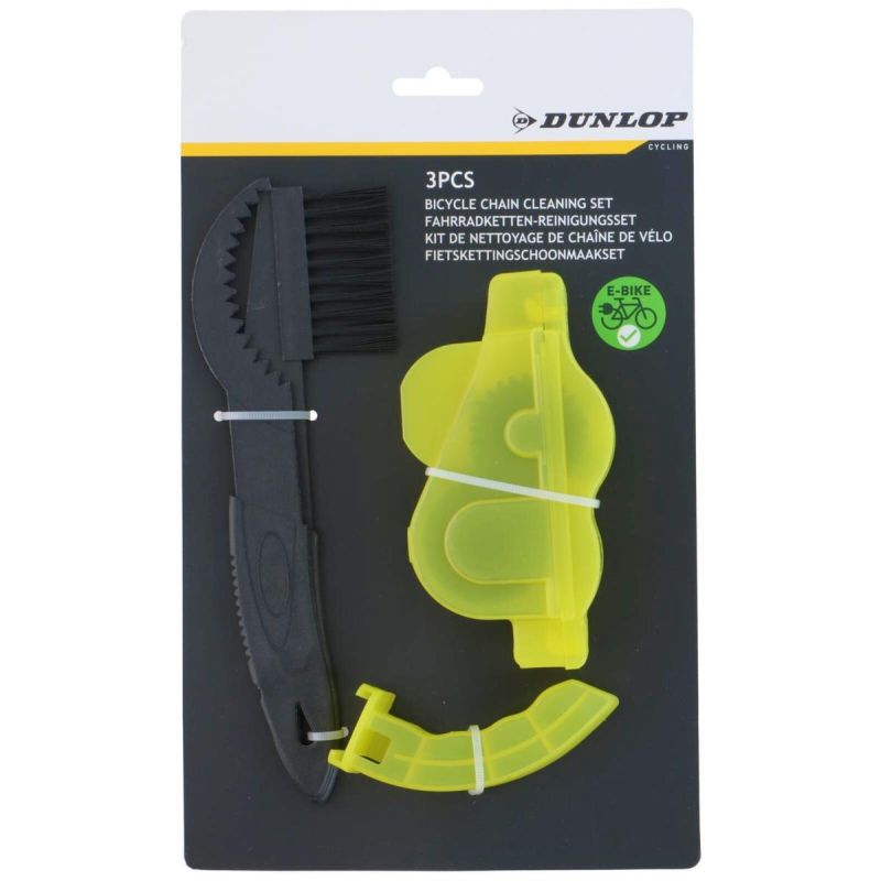 Dunlop 3-Piece Bike Cleaning Brush Set fekete készlet GSP-431635