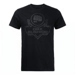 DBX Bushido Men's T-shirt Black Cotton T-shirt fekete póló TSRA-190-BK