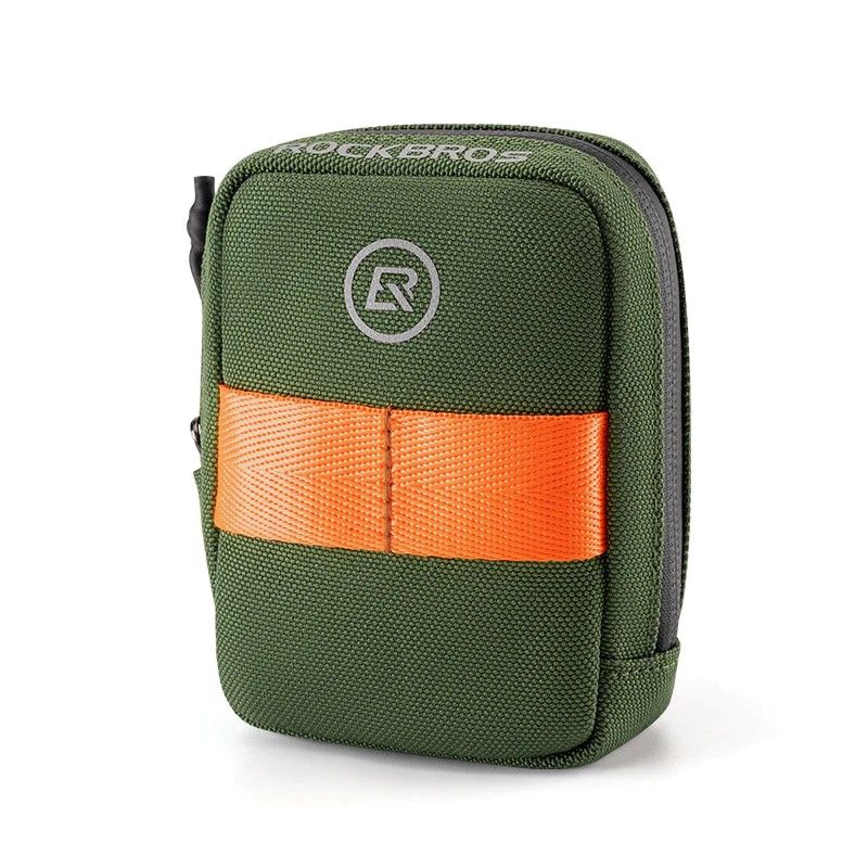 Rockbros bicycle saddle bag green 0.35l
