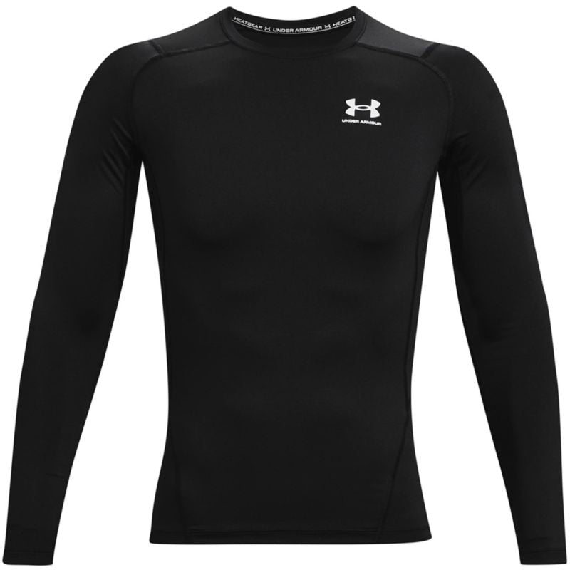 Under Armour HG Armour Comp LS Men's T-Shirt 1361524 001 fekete ruházat 137801_L