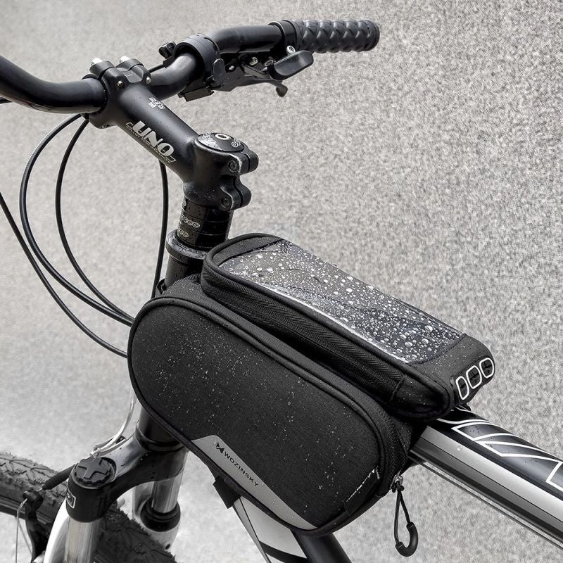 Wozinsky frame bike + detachable phone cover up to 6.5 "1.5l black ( ) fekete táska 304004-50809