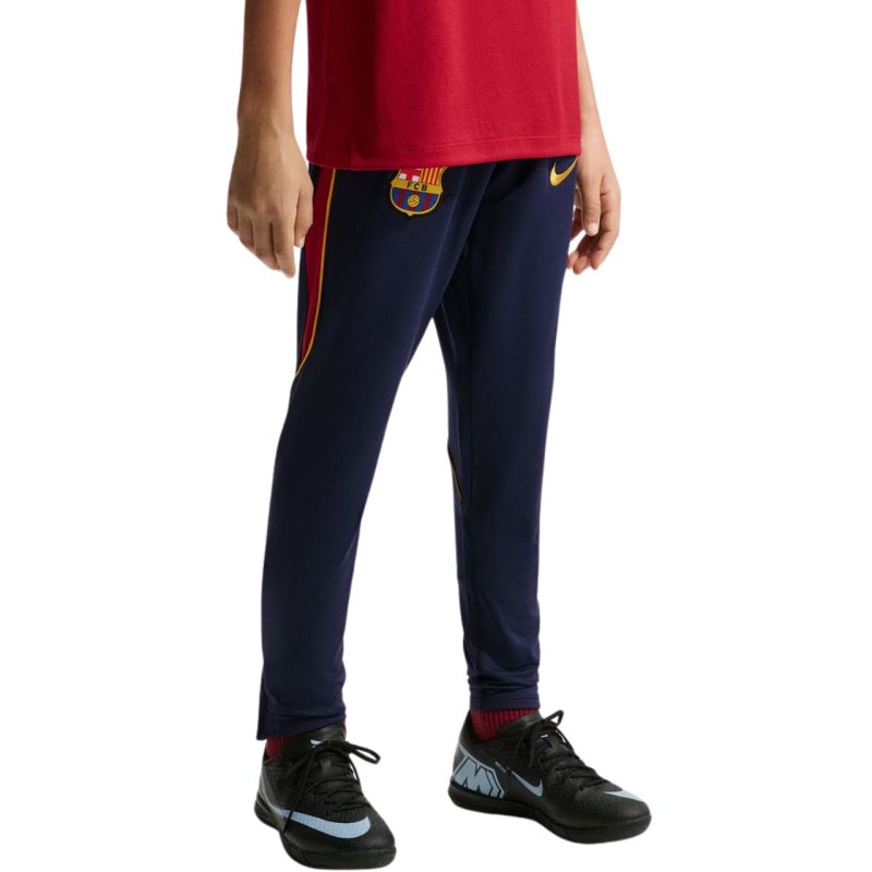 Nike FC Barcelona Strike Kids' Pants Navy kék ruházat