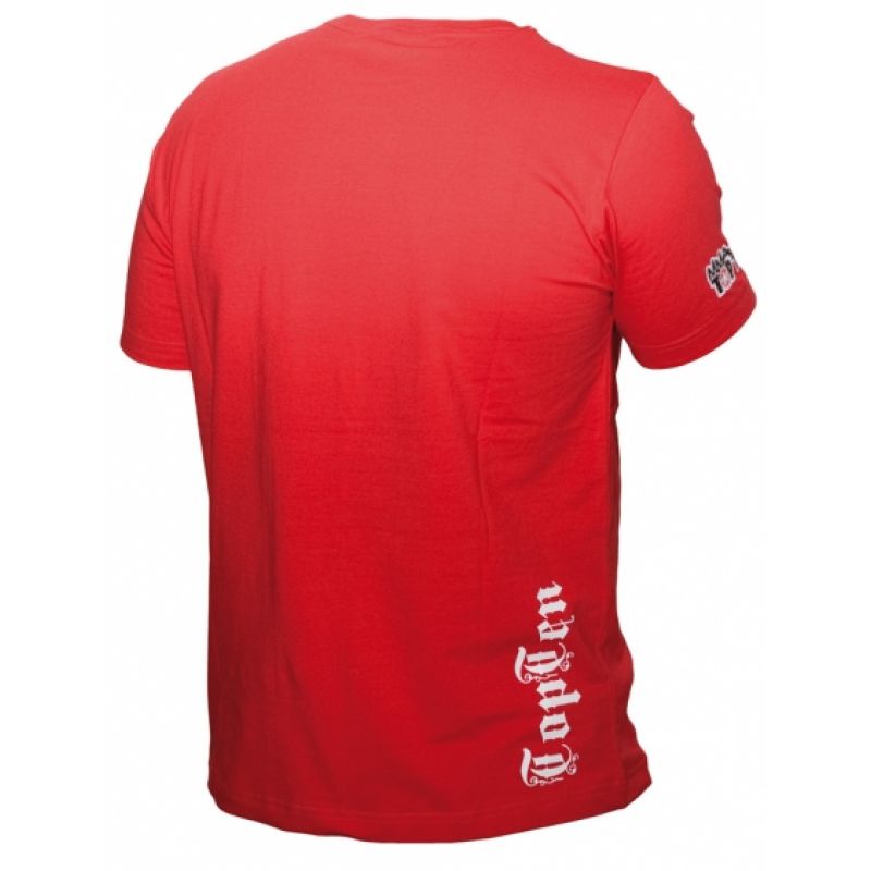 TOP TEN T-shirt - TS-TTMMA SPIDER czerwony+m póló