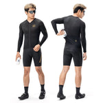 Rockbros Diamond Long Sleeve Cycling Jersey Size M - Black czarny \ m póló