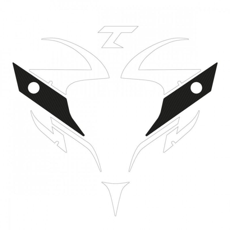 TEMPISH Hero mask sticker set czarny sets