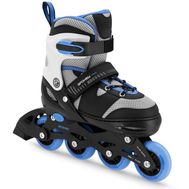 Spokey Trixie Jr SPK-944628 31-34 BK/BL inline skates Cipő