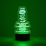 IIHF World Championship IA Sosnowiec 2026 decorative lamp