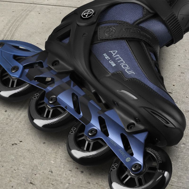 Na22151 Armour Navy Blue Roller Skates Size 44 Nils Extreme sötétkék görkorcsolya