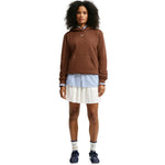 Nike Studio Fleece Medium Weight Women's Sweatshirt Light barna pulóver IM8100259