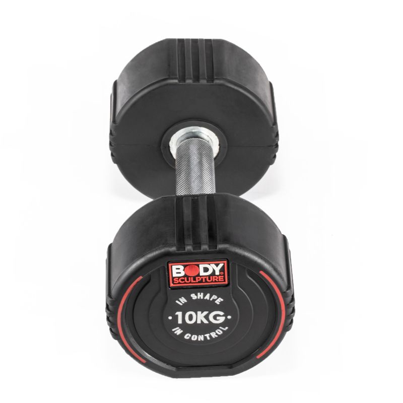 Body Sculpture TPU dumbbell BW 133 10 KG fekete edzőfelszerelés BW13310KG
