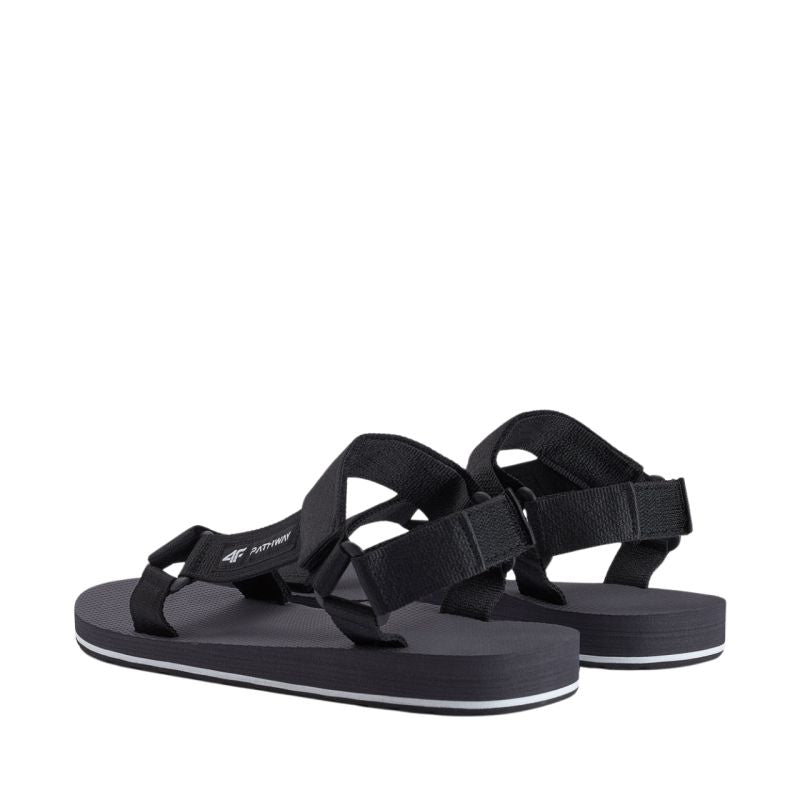 4F Men's sandals M1119 dark gray 23S szürke cipő 4FWSS26FSANM11923S