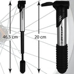 Dunlop Bicycle Pump Mini Aluminum fekete pumpa 102184