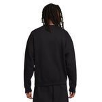 Nike Solo Swoosh Fleece Crew Black fekete polár pulóver DX1361-010