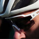 Rockbros Photochromic Cycling Glasses with UV Protection and Corrective Insert - White