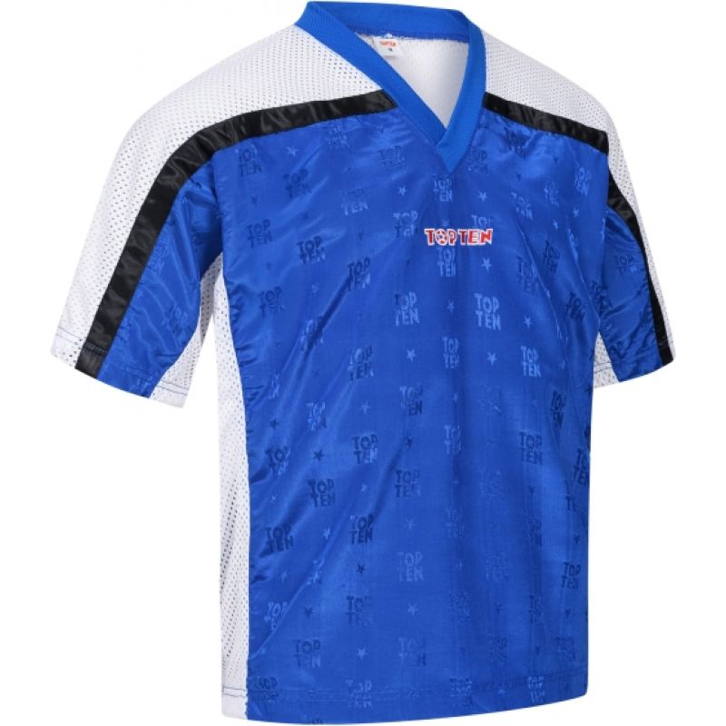 TOP TEN pointfighting sweatshirt blue and white (PRICE CHANGE) niebiesko - białe+m pulóver