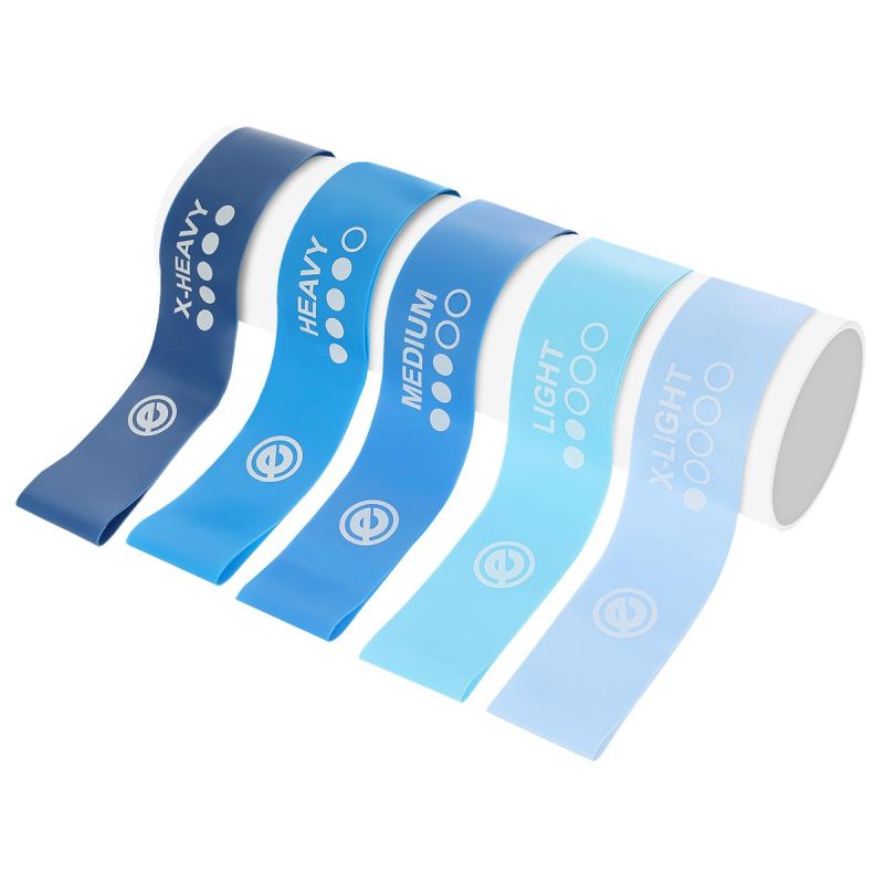 Enero Set Of Fitness Crossfit Mini Blue Band 5in1 Fit kék sets