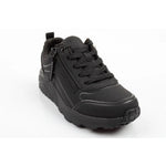 Skechers Uno Lite children's sports fashionable youth fekete utcai cipő 310387L/BBK