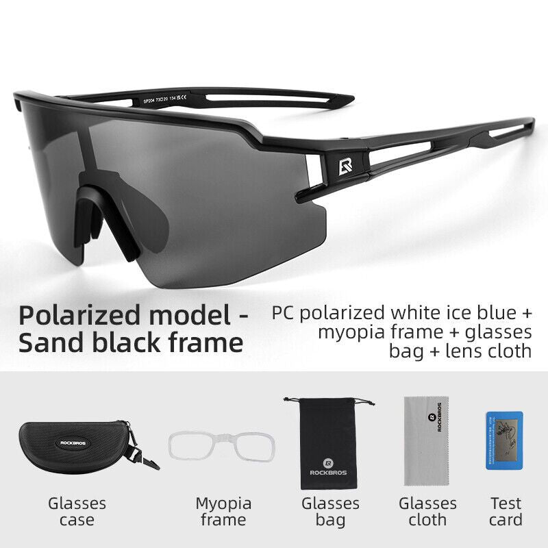 Rockbros sports glasses 14120008006 black fekete glasses, training equipment