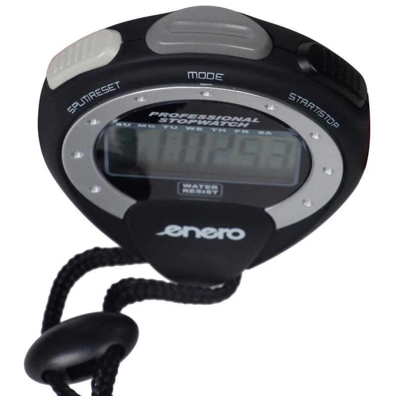 Enero Electronic 1-Time Stopwatch fekete for school, stopwatches