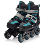 Meteor Rox skates, fekete korcsolya 22353