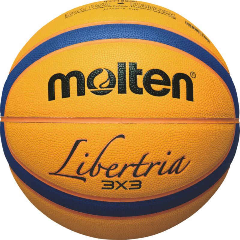 Molten FIBA outdoor 3x3 basketball sárga labda B33T5000